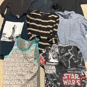 Men’s top bundle! All size medium. Used but good condition!